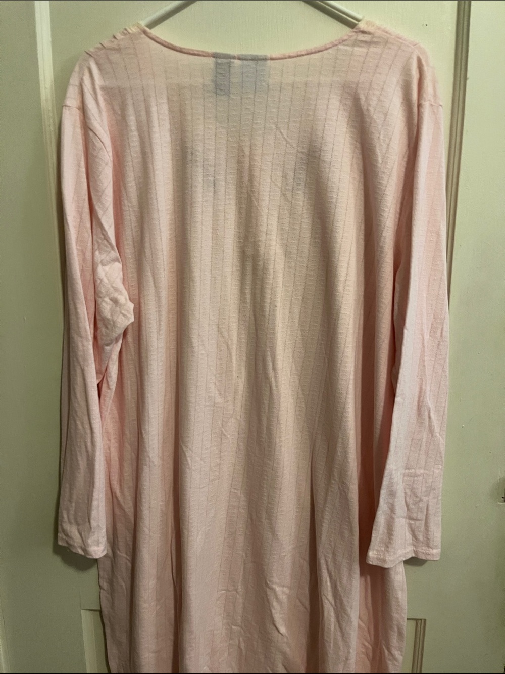 Pink Ribbed Nightgown - Picture 6 of 8